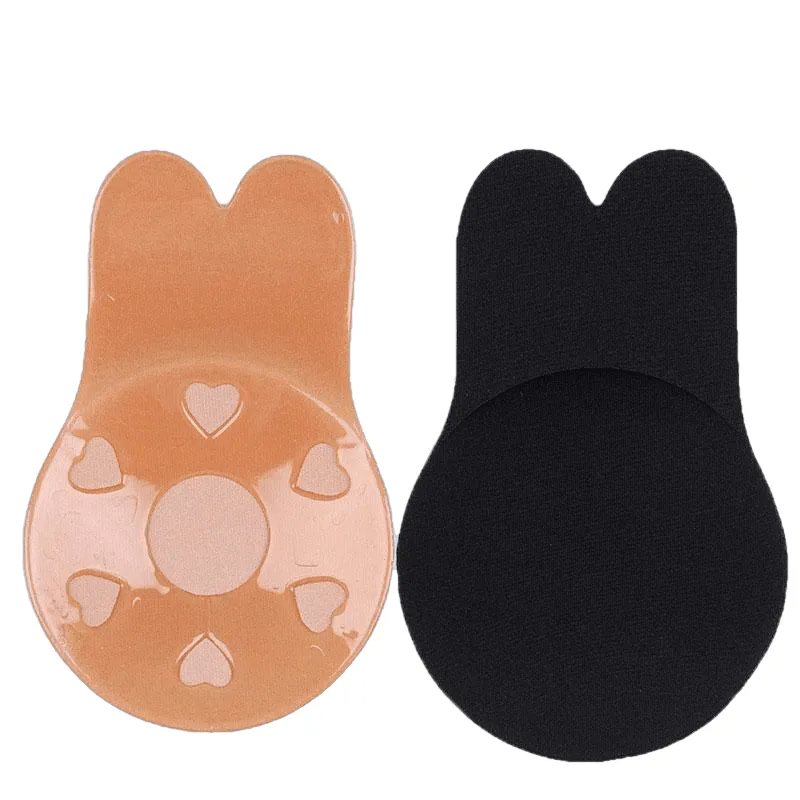 1 Pair Silicone Bra Push Up Self Adhesive Invisible