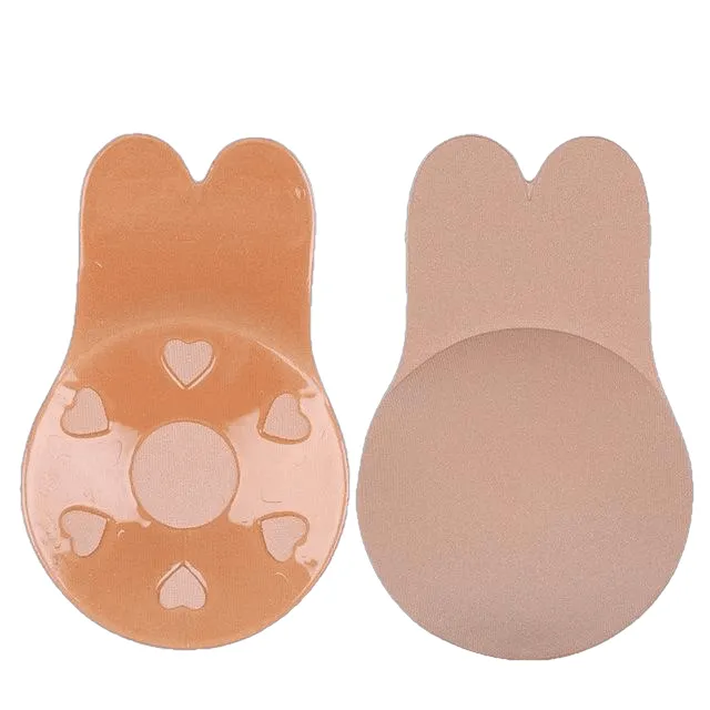 1 Pair Silicone Bra Push Up Self Adhesive Invisible