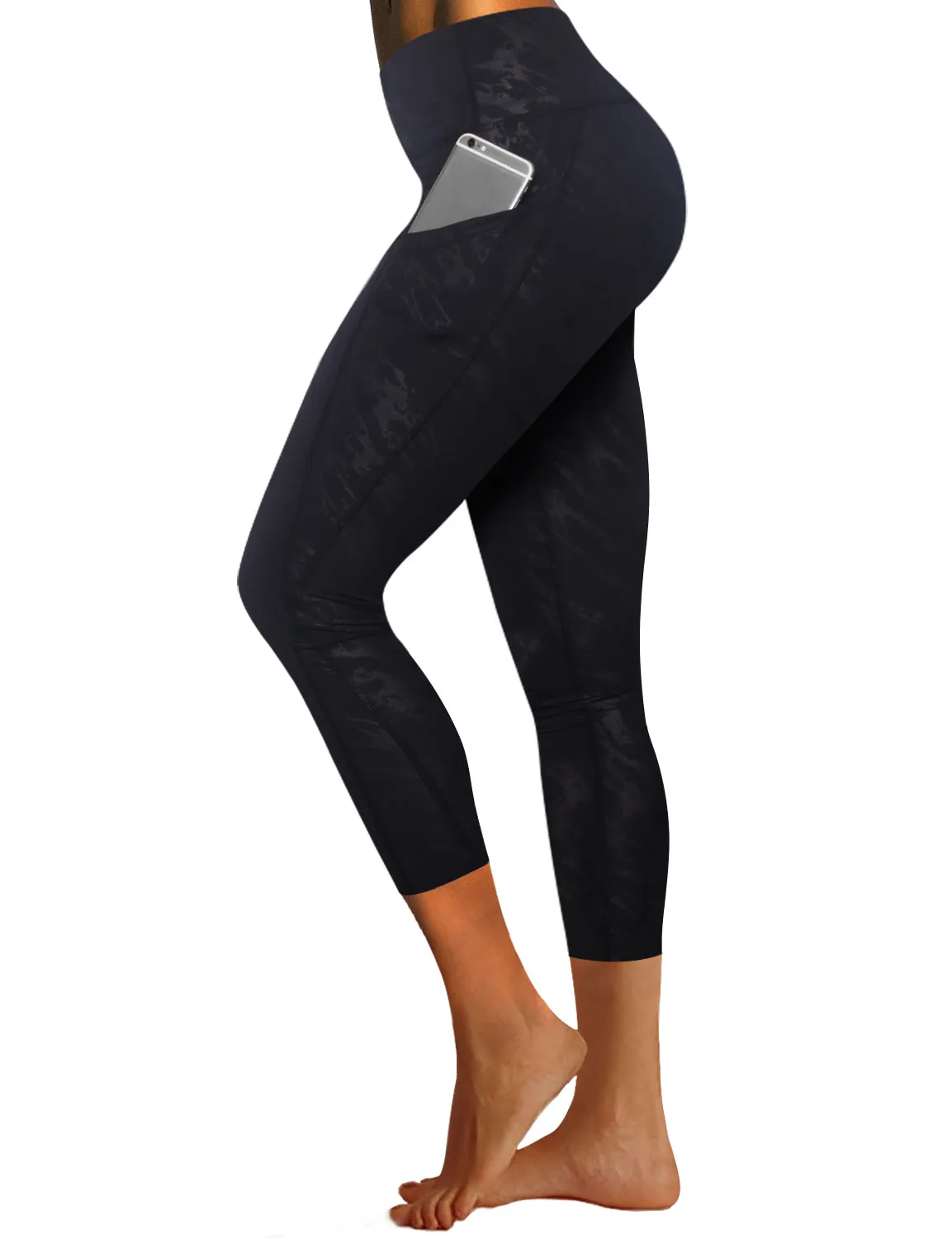 22" inseam 3D Printed Yoga Pants PAINT_yoga