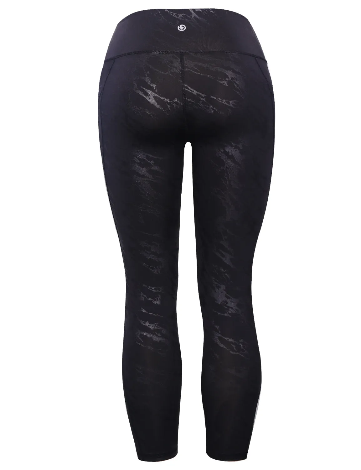 22" inseam 3D Printed Yoga Pants PAINT_yoga