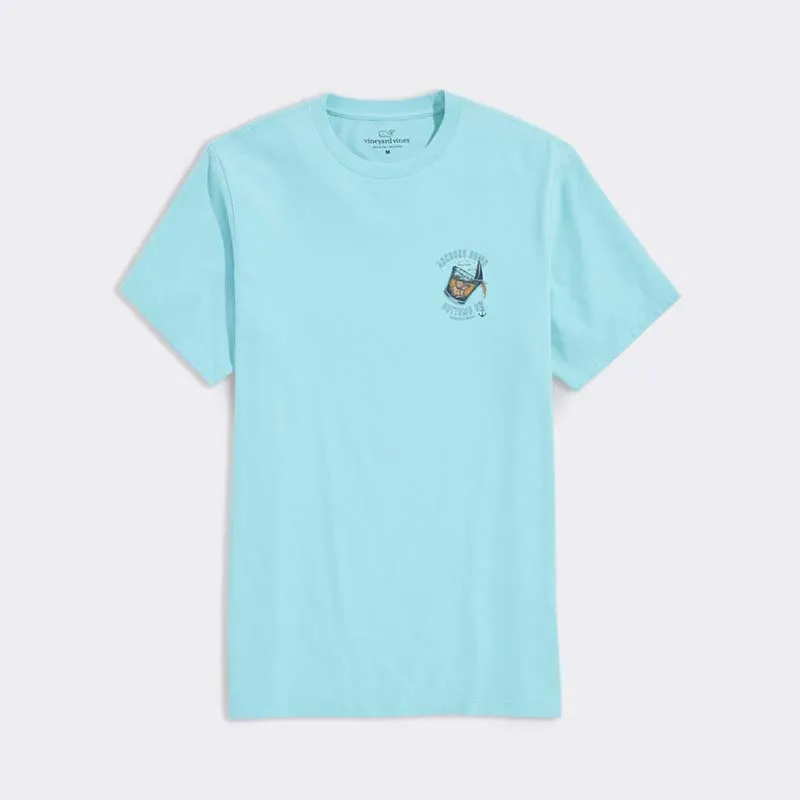 Anchors Down Bottoms Up Short Sleeve T-Shirt