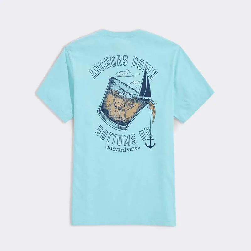 Anchors Down Bottoms Up Short Sleeve T-Shirt