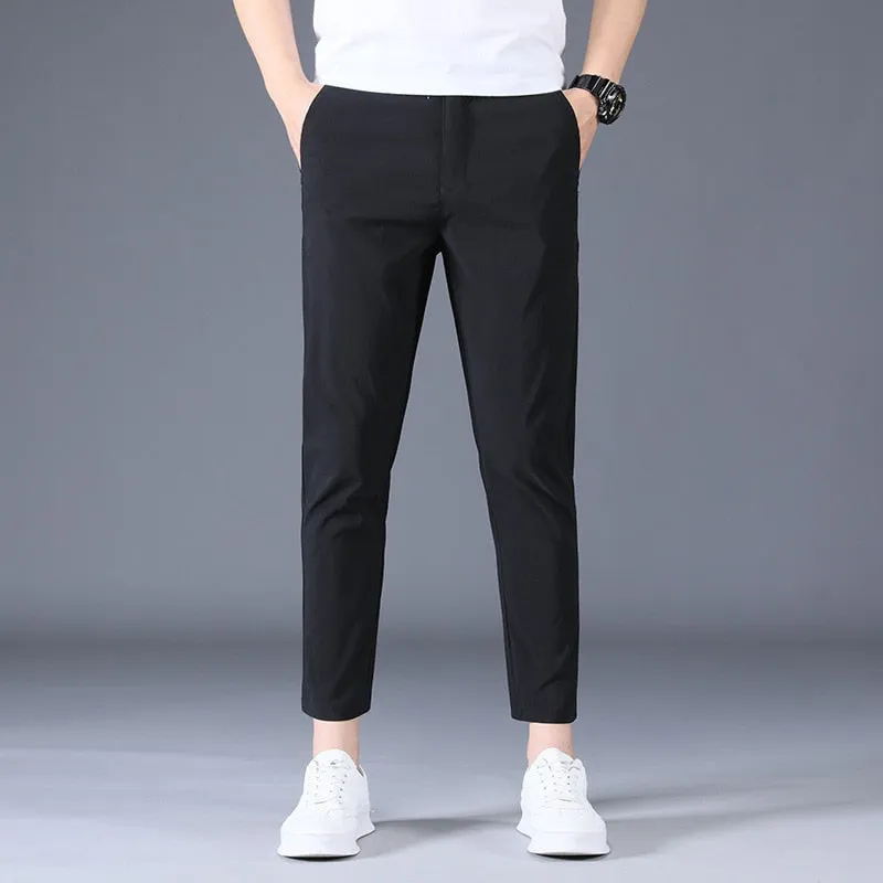 Ankle Length Casual Suit Pants