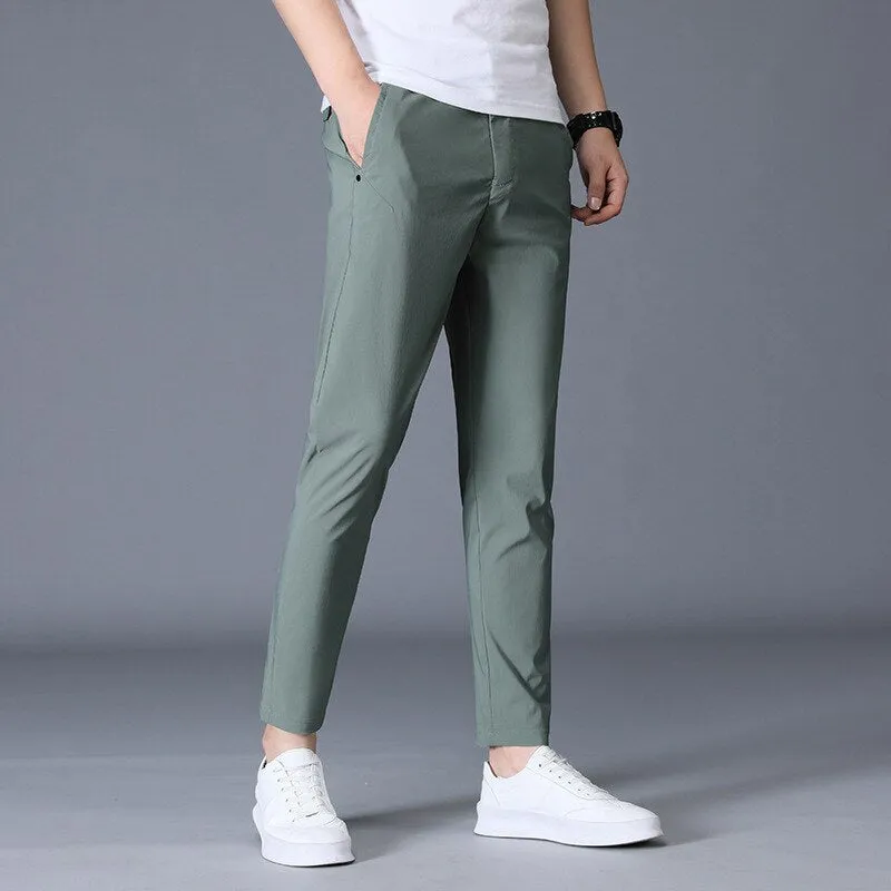 Ankle Length Casual Suit Pants