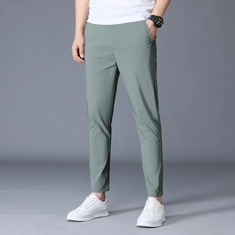 Ankle Length Casual Suit Pants