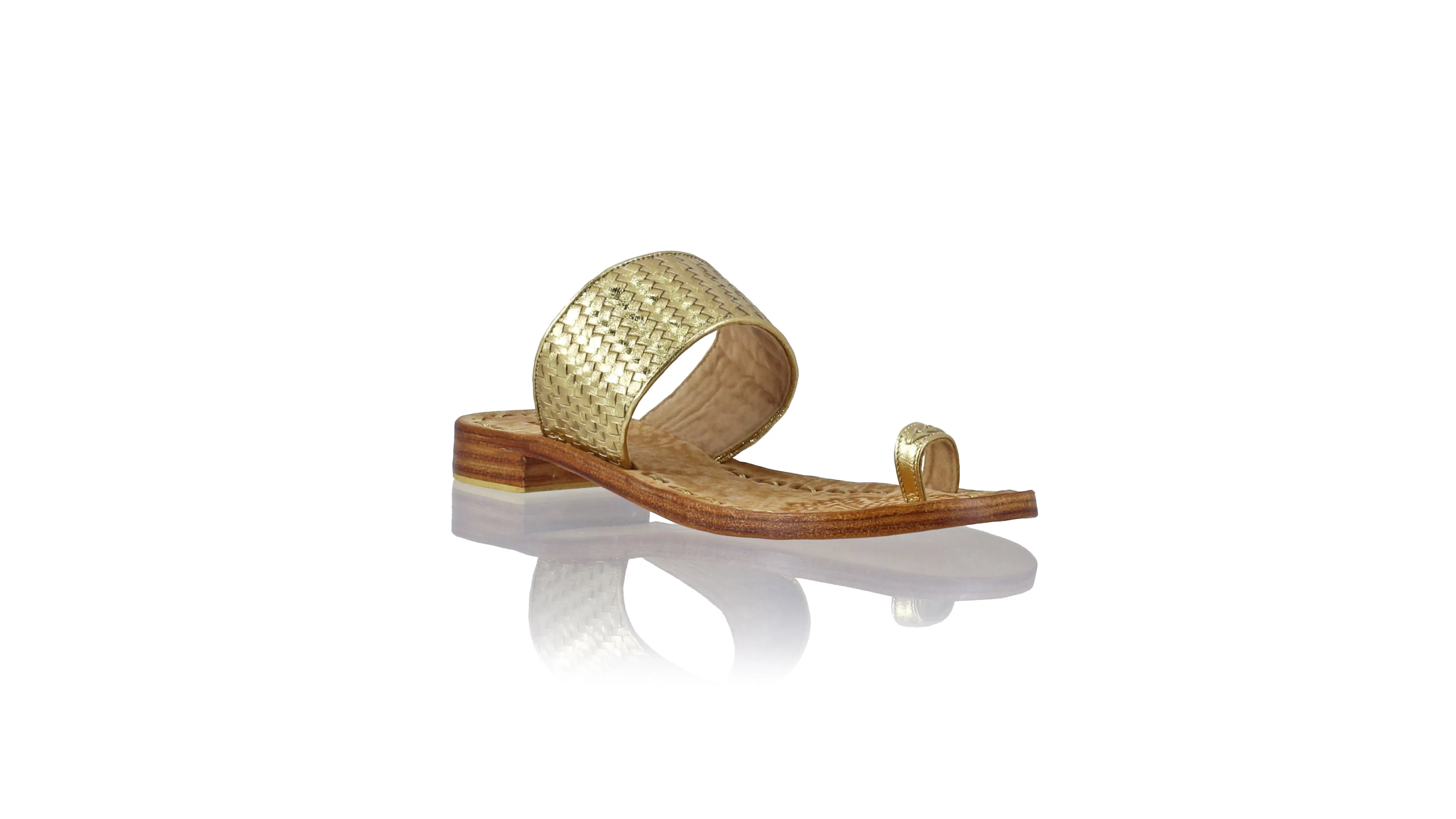 Arini 20mm Flat Woven -  Gold