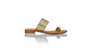 Arini 20mm Flat Woven -  Gold