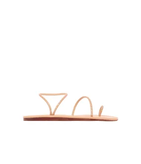 Astro Flat Sandal in Natural