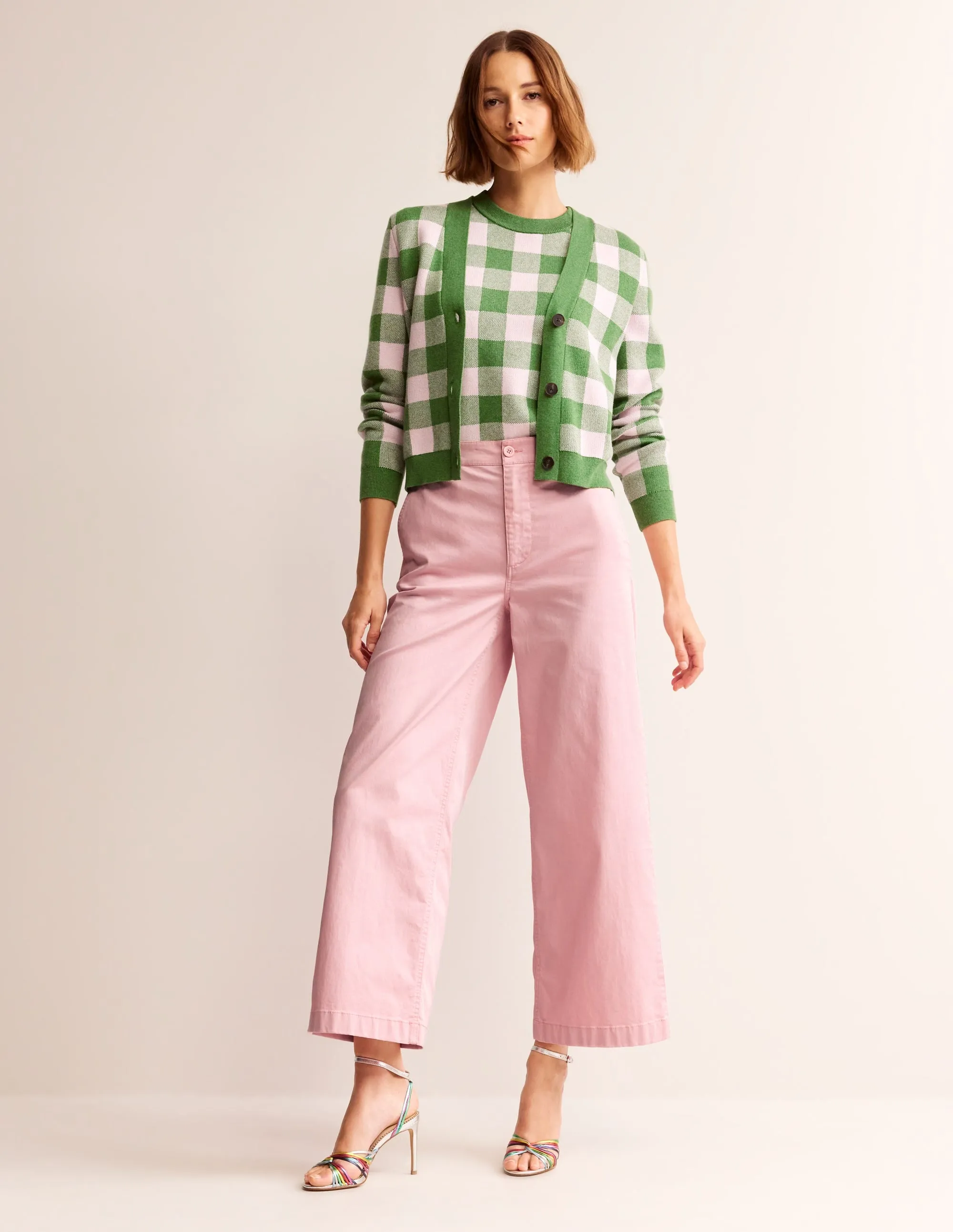 BARNSBURY WIDE LEG CHINO-Blush