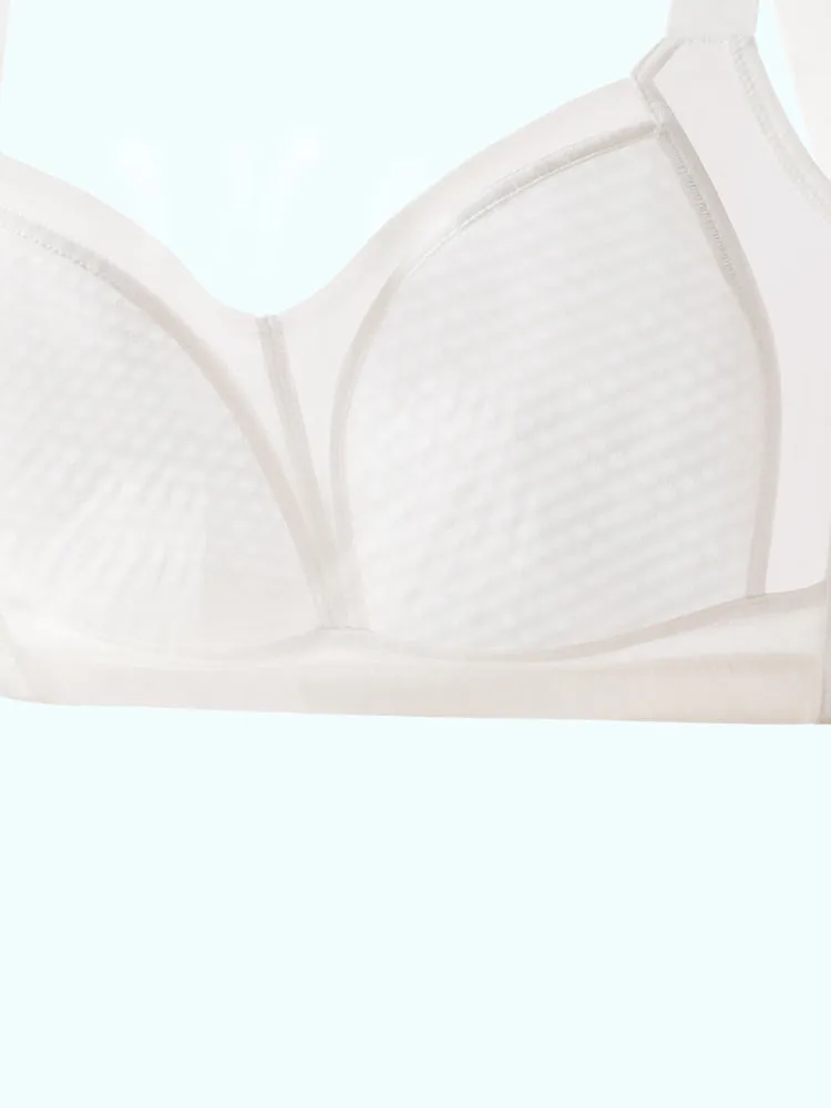 Breathable Full Coverage Minimizer Wireless Bra