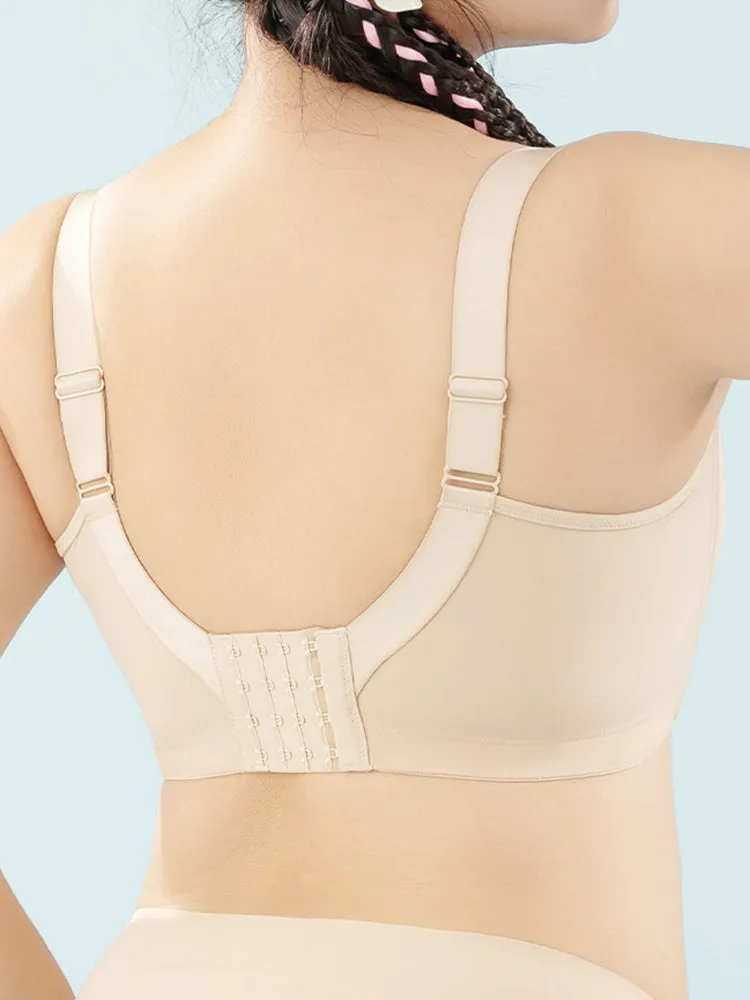 Breathable Full Coverage Minimizer Wireless Bra