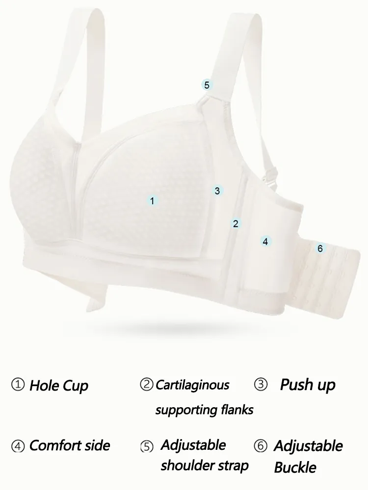 Breathable Full Coverage Minimizer Wireless Bra