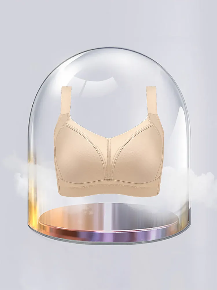 Breathable Full Coverage Minimizer Wireless Bra