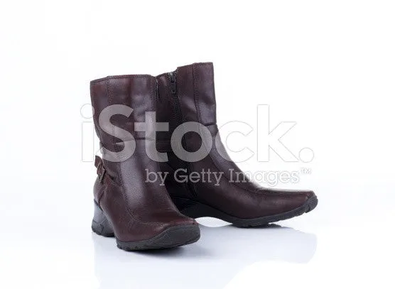 Brown Leather Boots