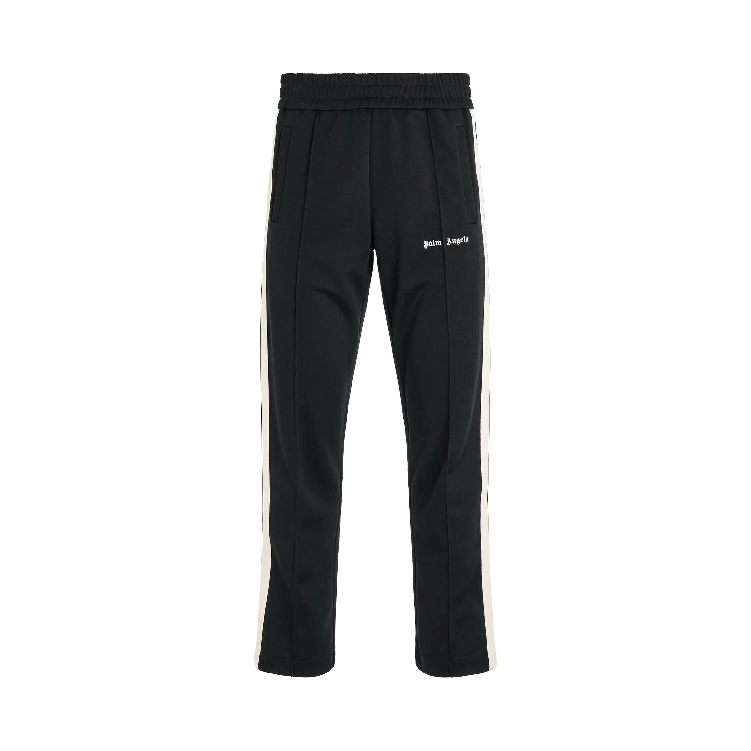 Classic Logo Track Pants in Black/Off White