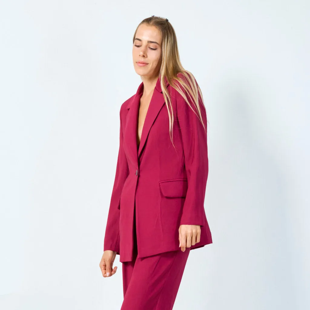 Classic tailored blazer wholesale