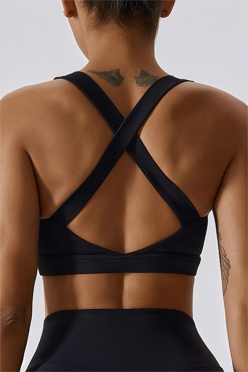 Crossover Back Bra Top