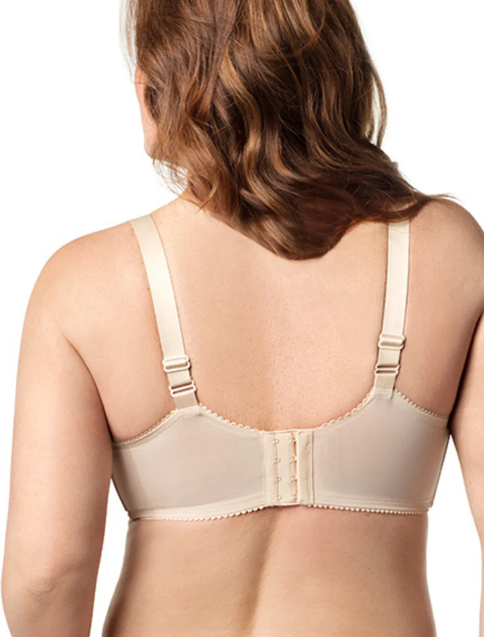 Elila Embroidered Underwire Bra, Nude| Nude Wired Elila Bra