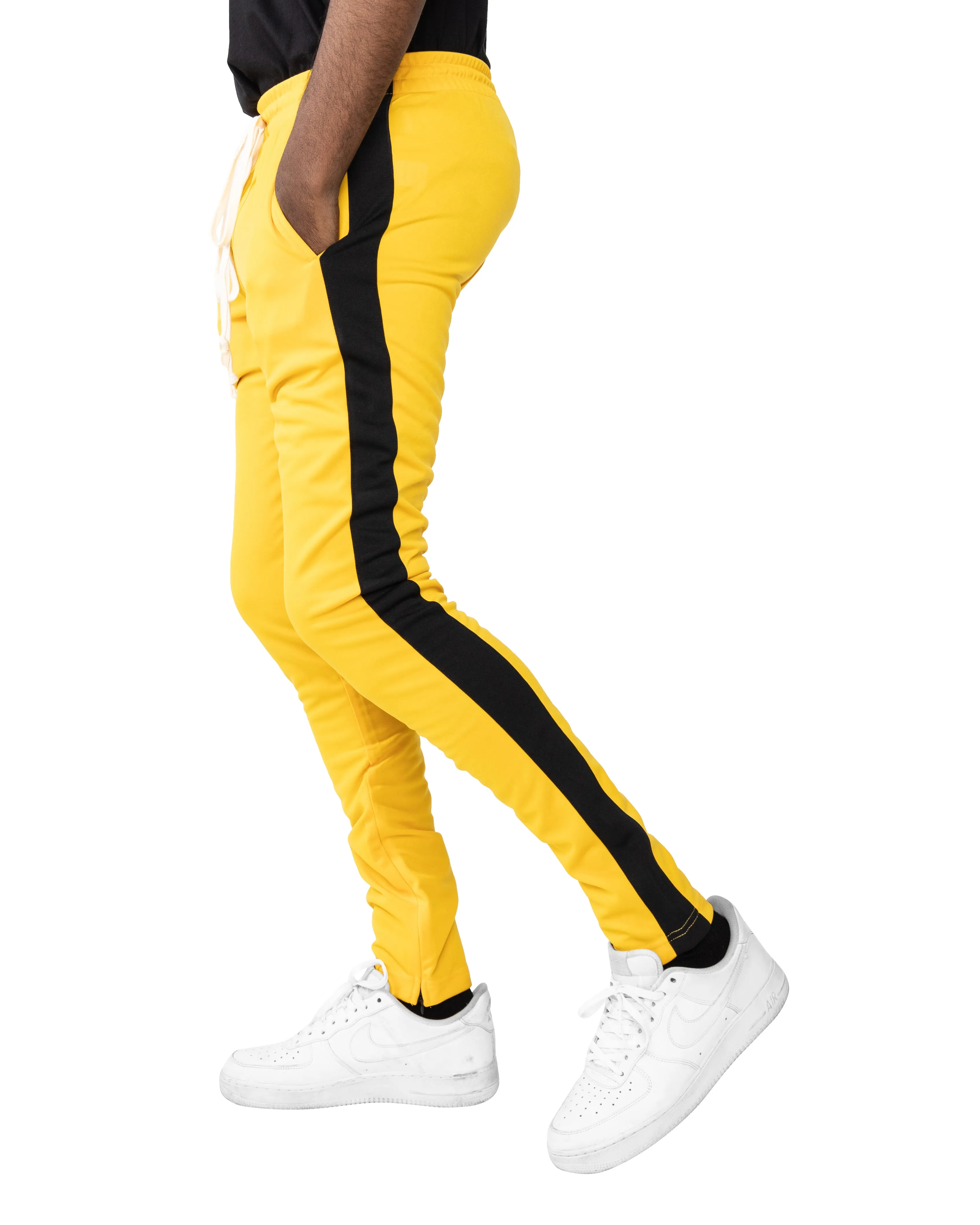 EPTM TRACK PANTS-YELLOW BLACK