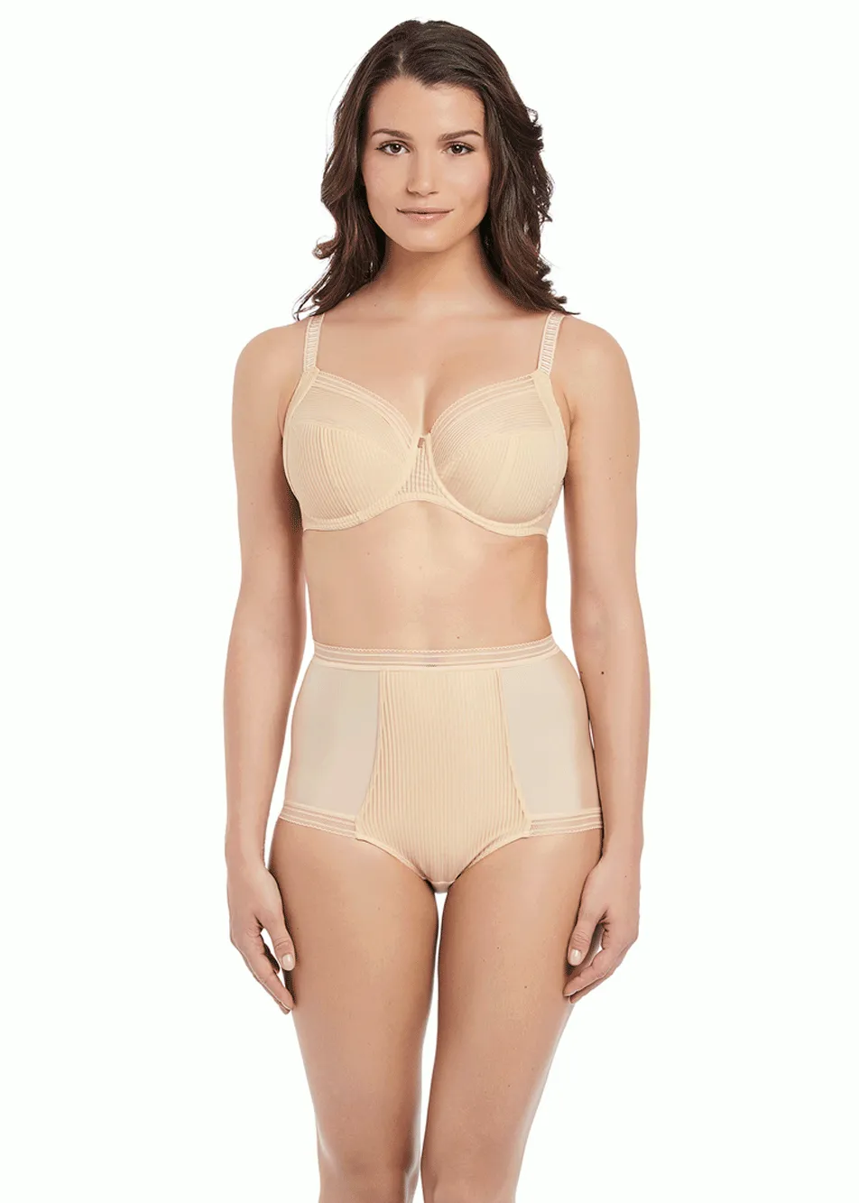 Fantasie Fusion Full Cup Underwire Side Support Bra, Sand | Fusion Bra In Sand