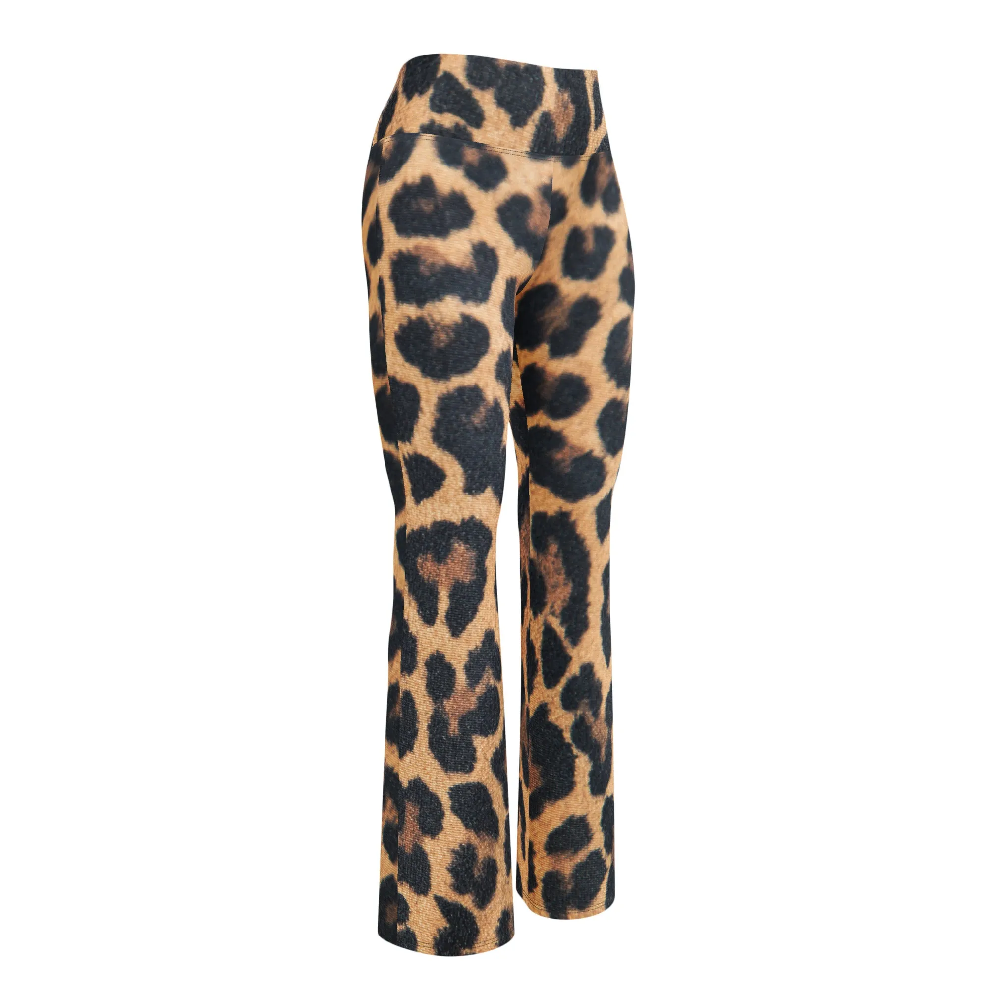 Flare Leggings Leopard Print, lioness-love