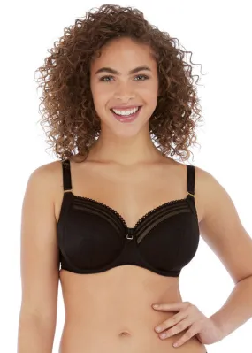 Freya Viva Underwire Side Support Bra, Noir