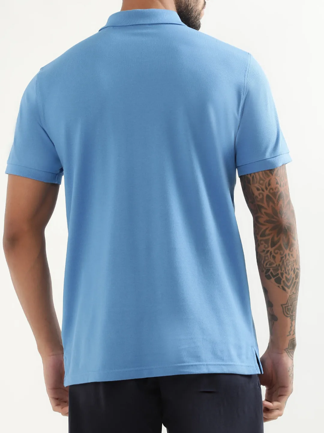 Gant Blue Logo Regular Fit Polo T-Shirt