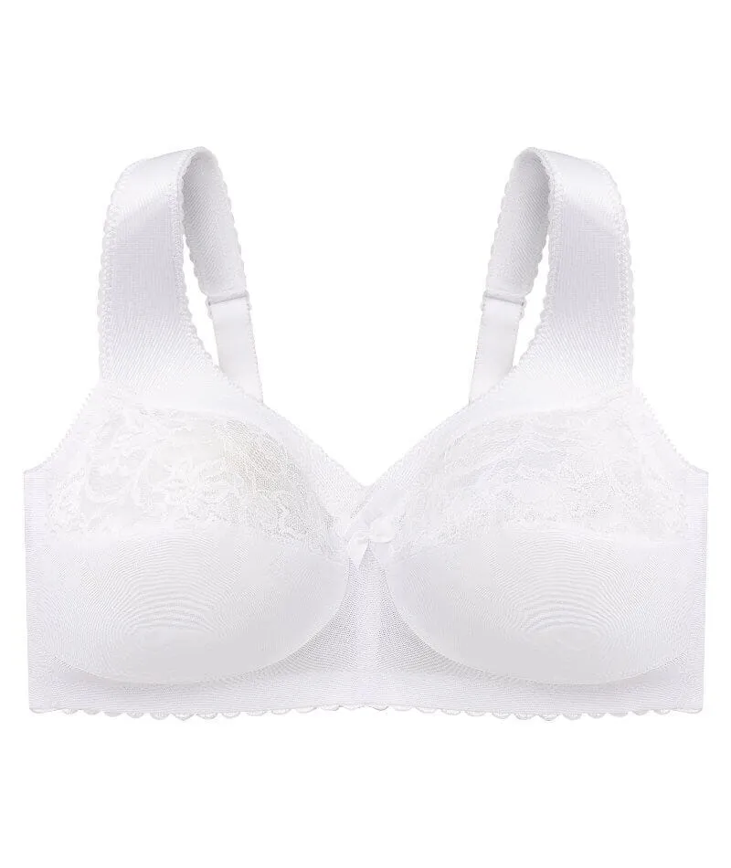 Glamorise Magiclift Original Wire-Free Support Bra - White