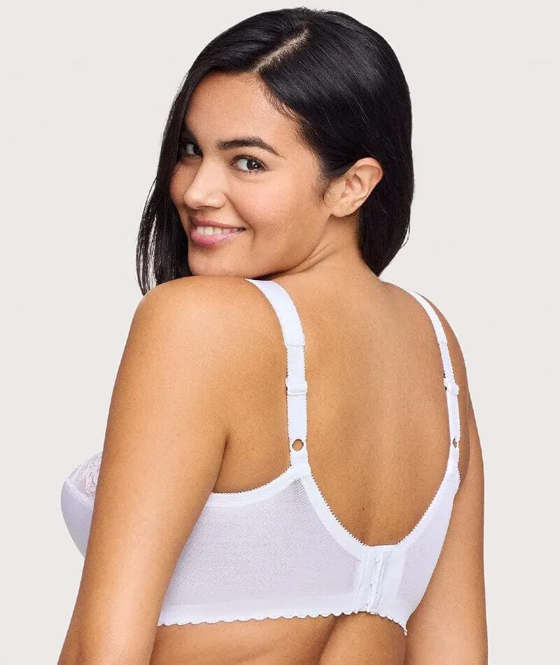 Glamorise Magiclift Original Wire-Free Support Bra - White