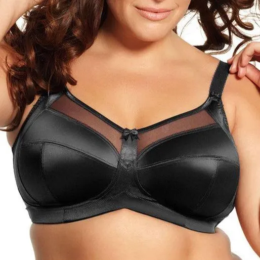 Goddess Keira Wireless Bra | Black