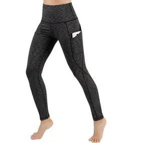 High Waist Elastic Yoga Pants With Pockets