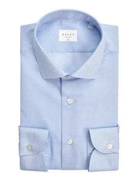 ID70305-Xacus Sky Neat Pattern Travel Shirt