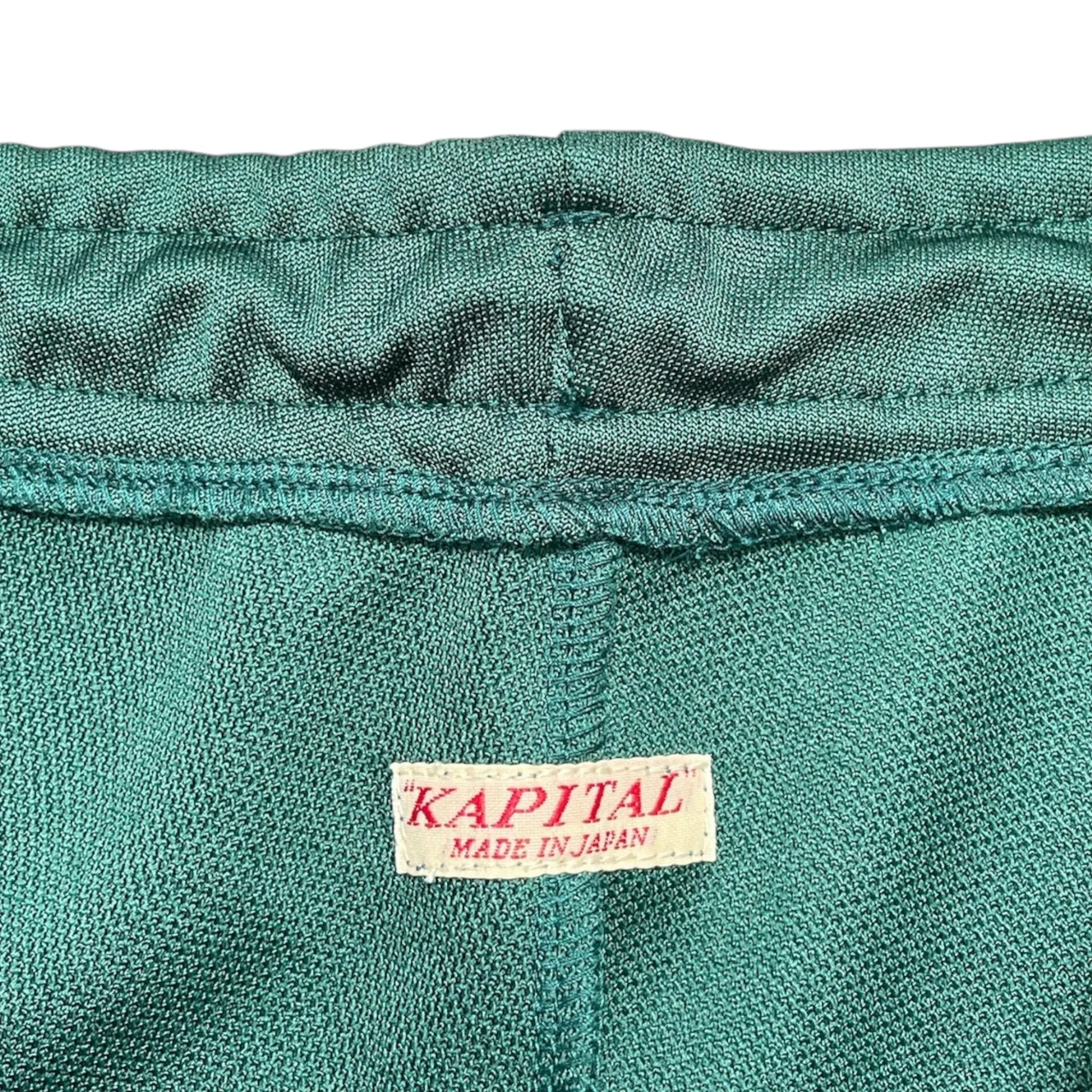 Kapital Stuntman Track Pants Green