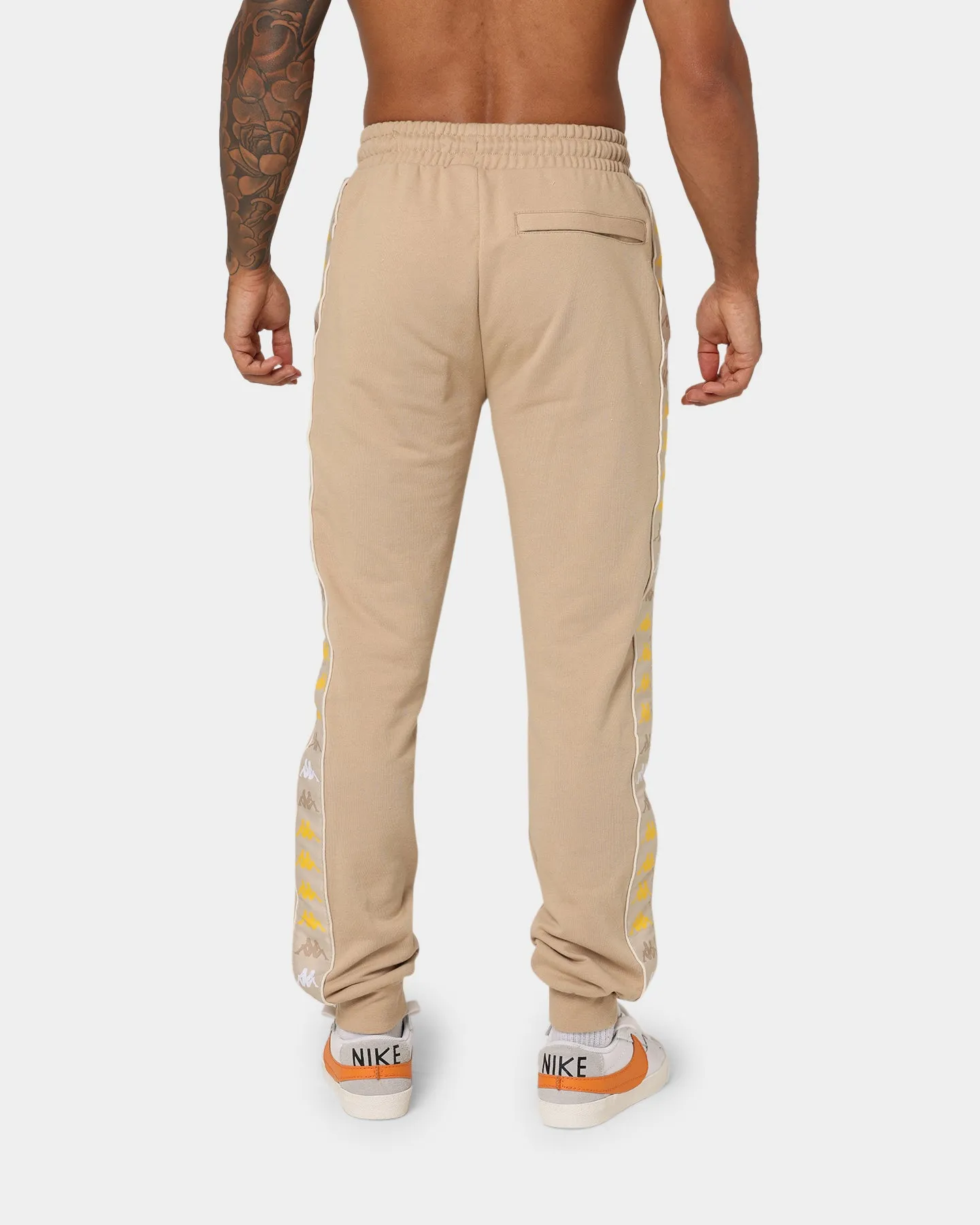 Kappa 222 Banda Alanz 3 Track Pants Beige Irish/Beige