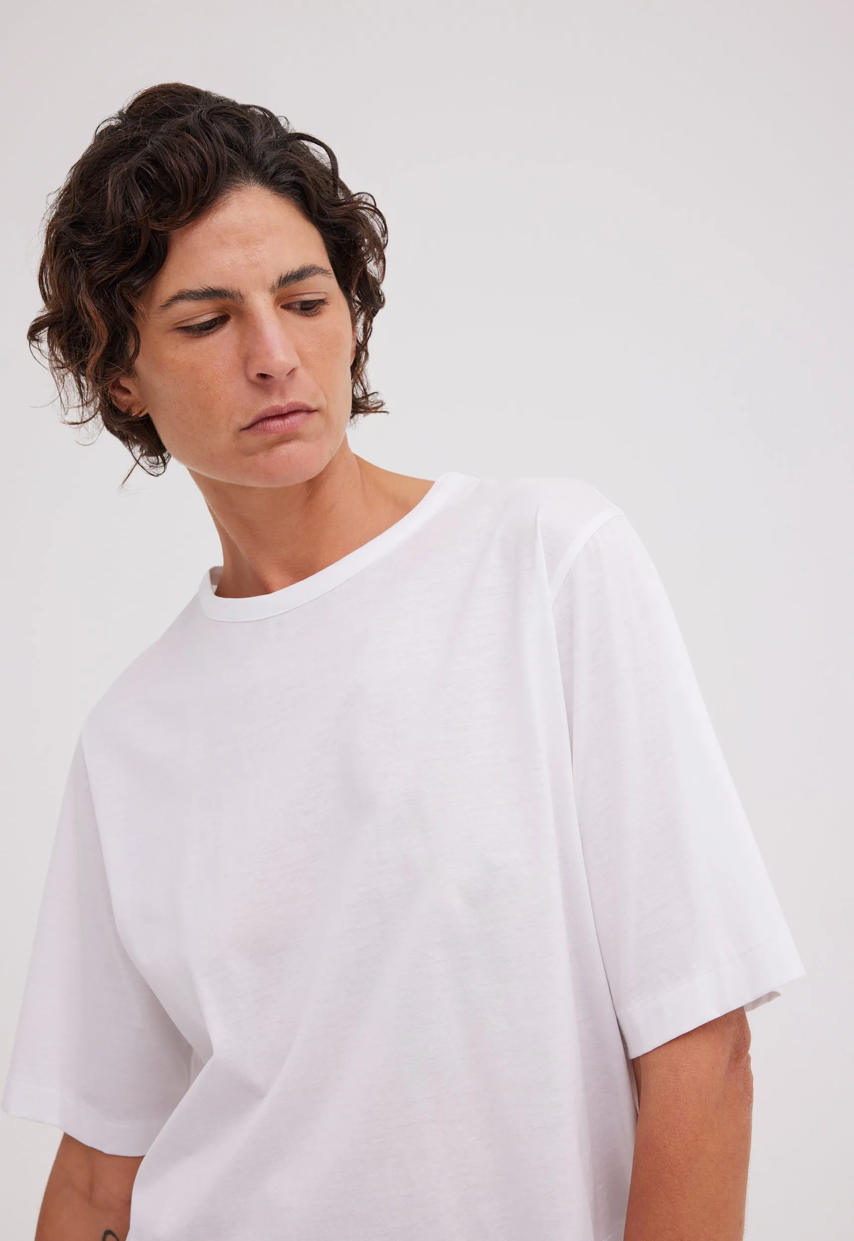 Kyah Cotton Tee - White