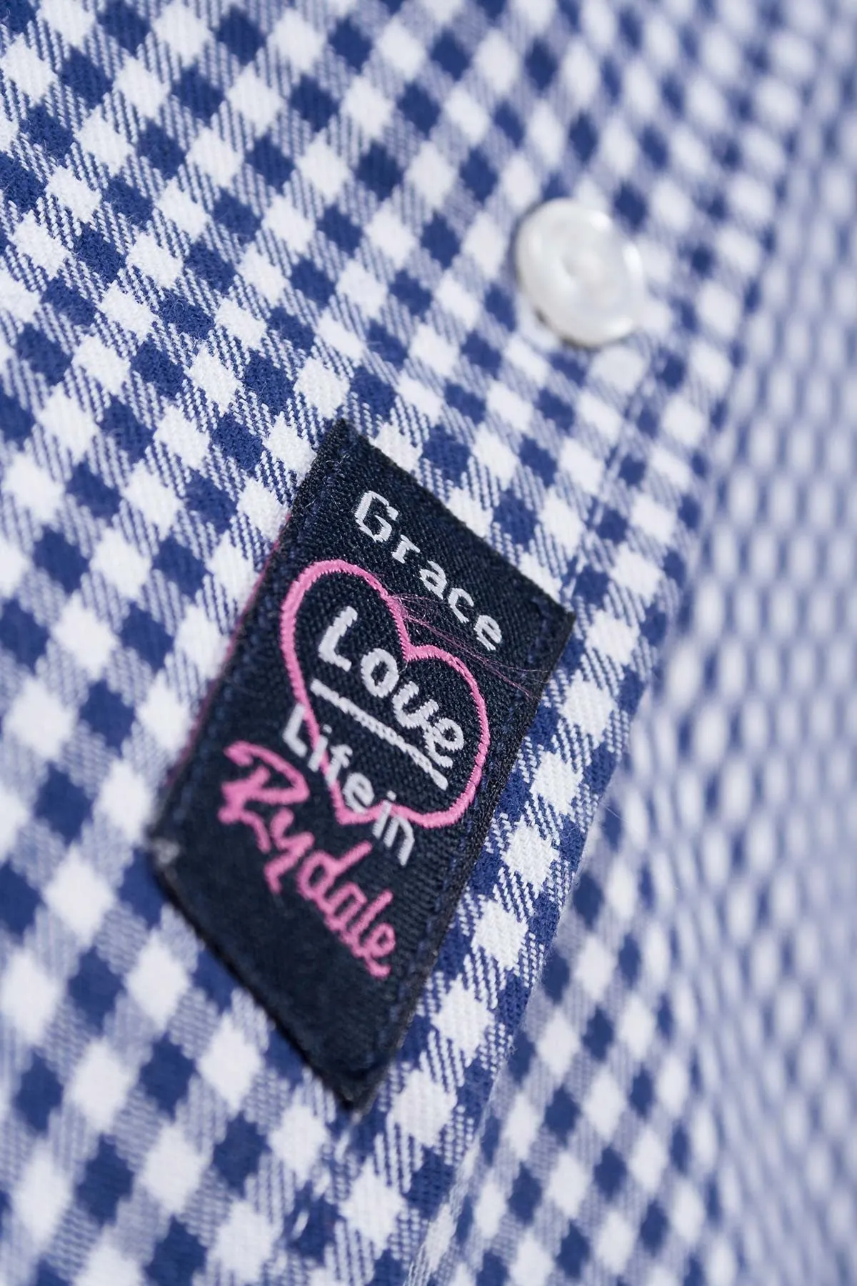 Ladies Hannah Country Check Shirt - Grace