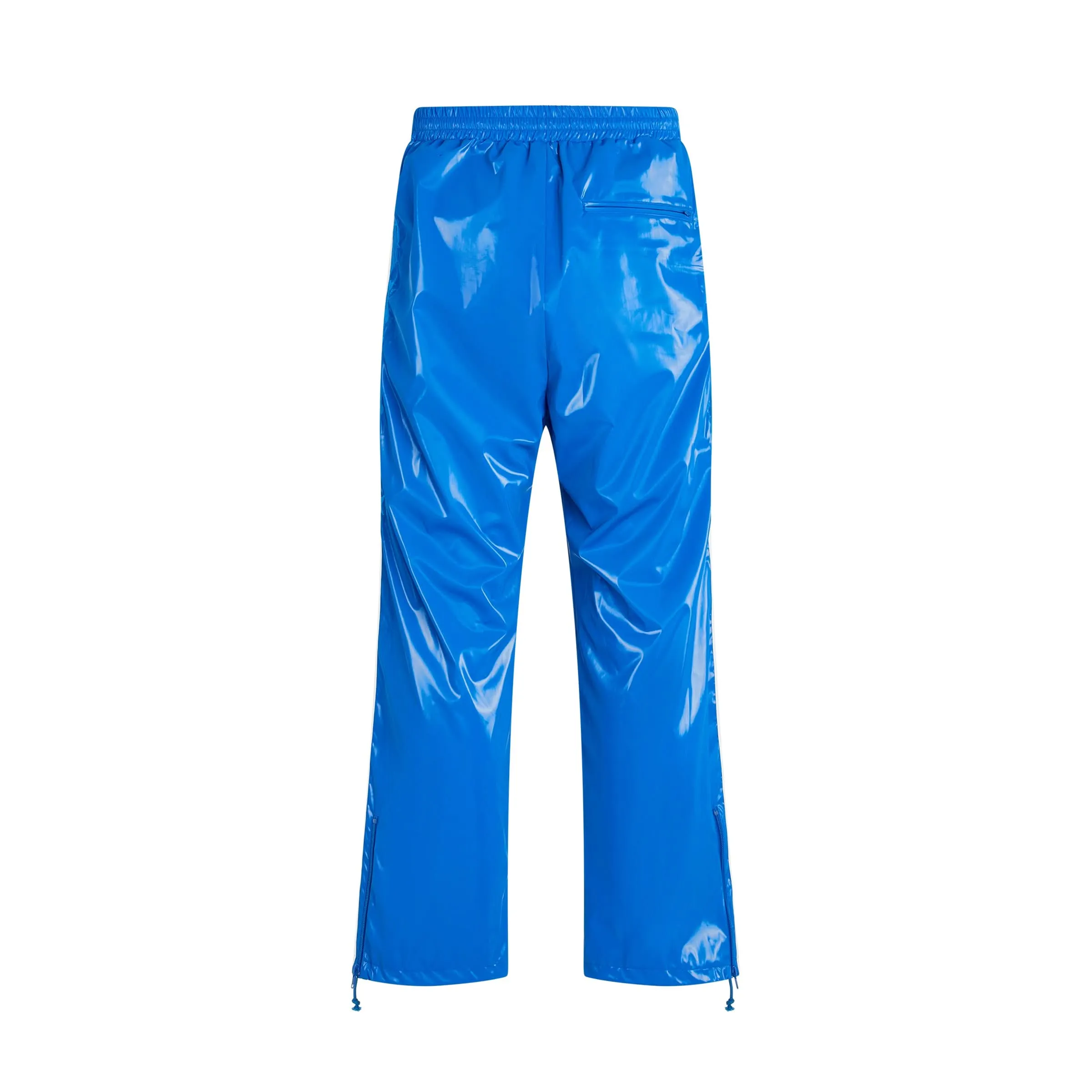 Laminate Track Pants in Blue