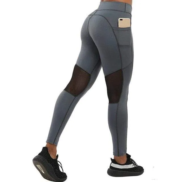 Lift Up Fitness Gym Leggings With Pocket