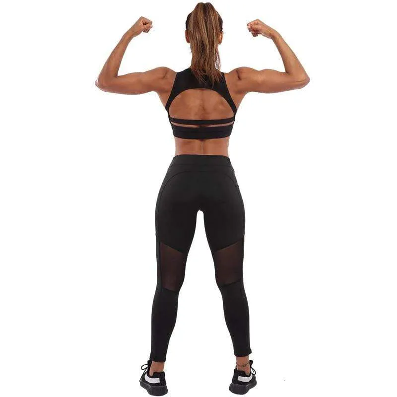 Lift Up Fitness Gym Leggings With Pocket