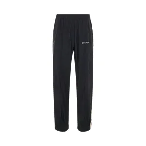 Logo Nylon Track Pants in Black