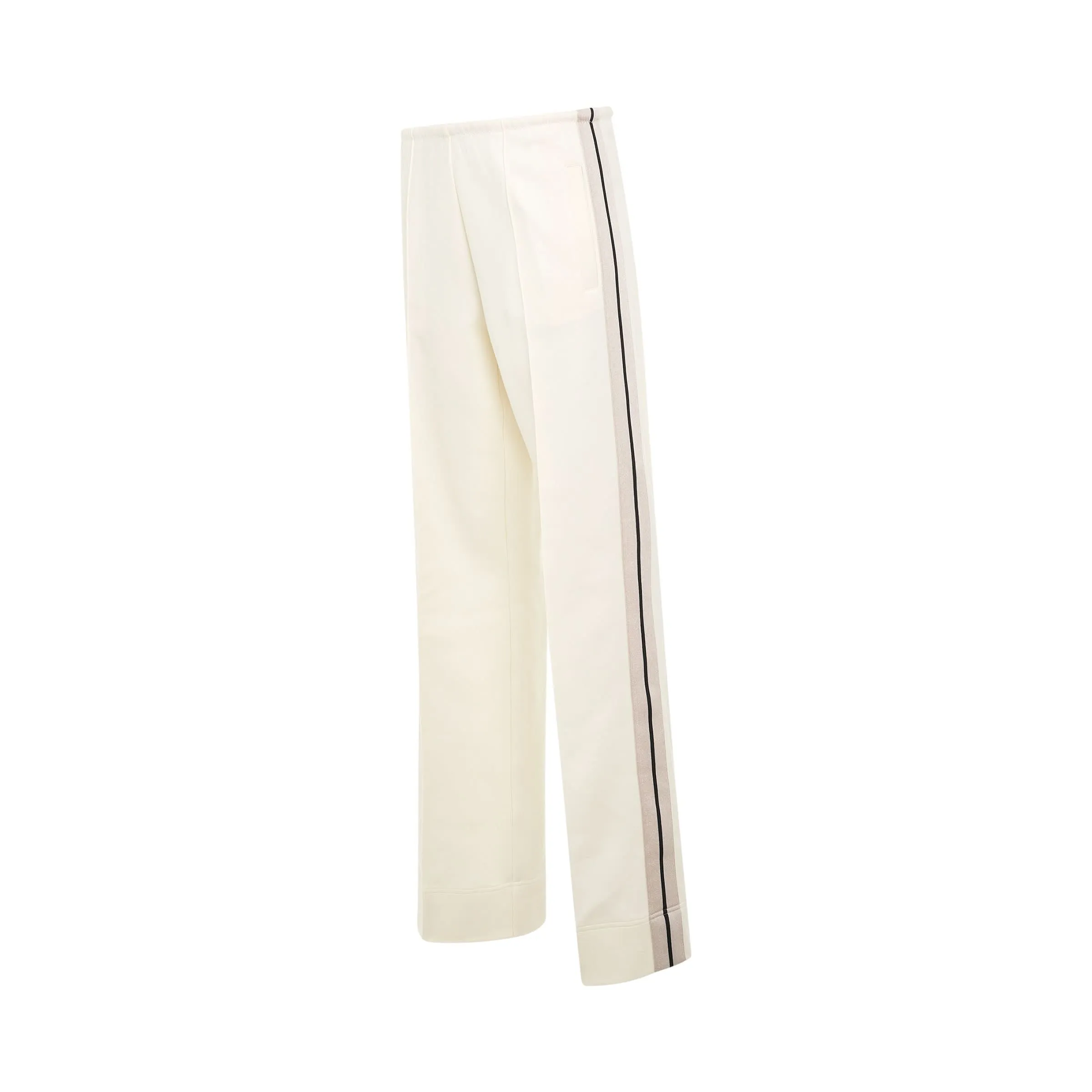 Loose Suit Track Pants in Beige