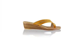 Louis 35mm wedges - Mustard & Gold