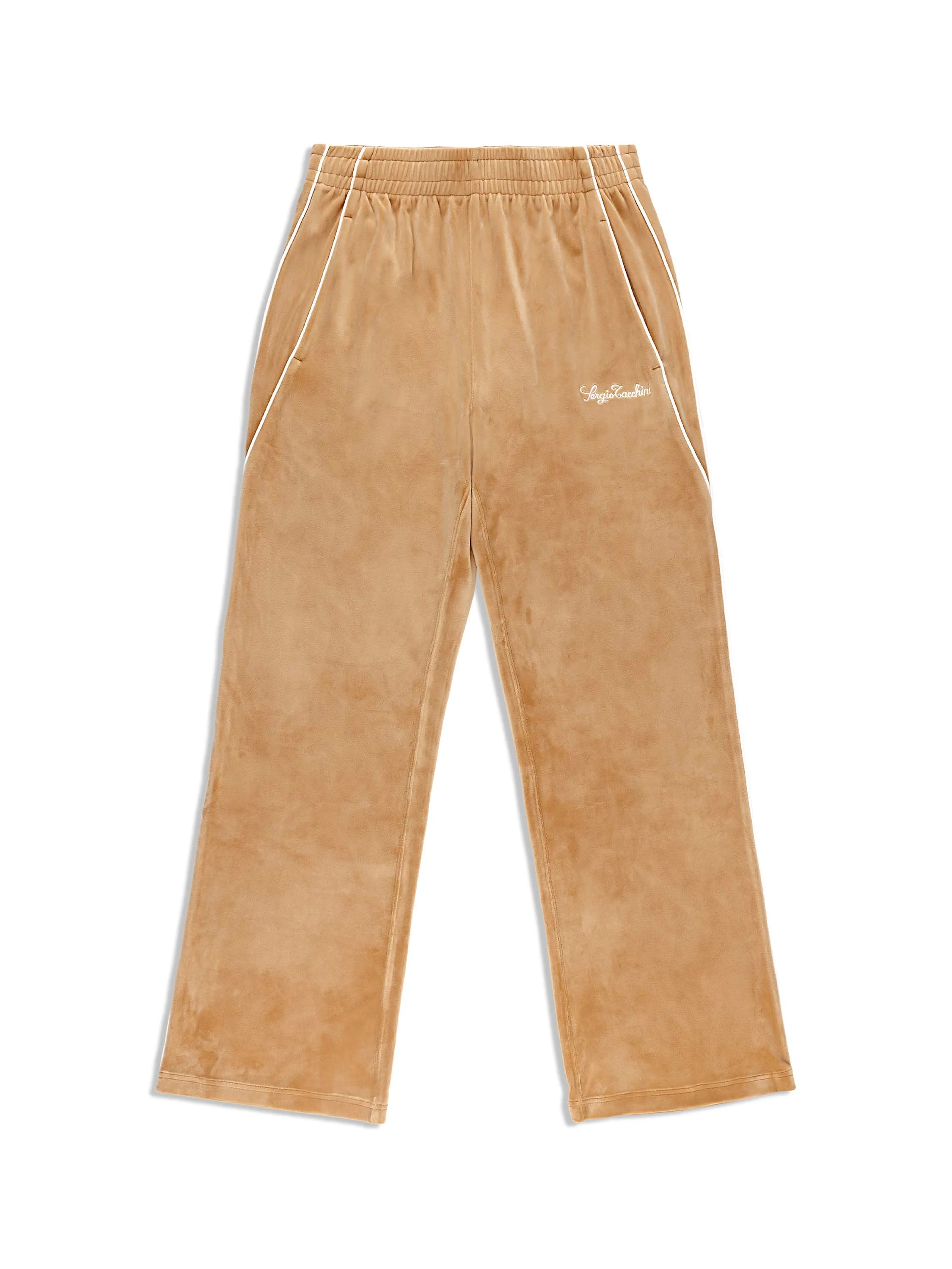 Mare Velour  Pant- Meerkat