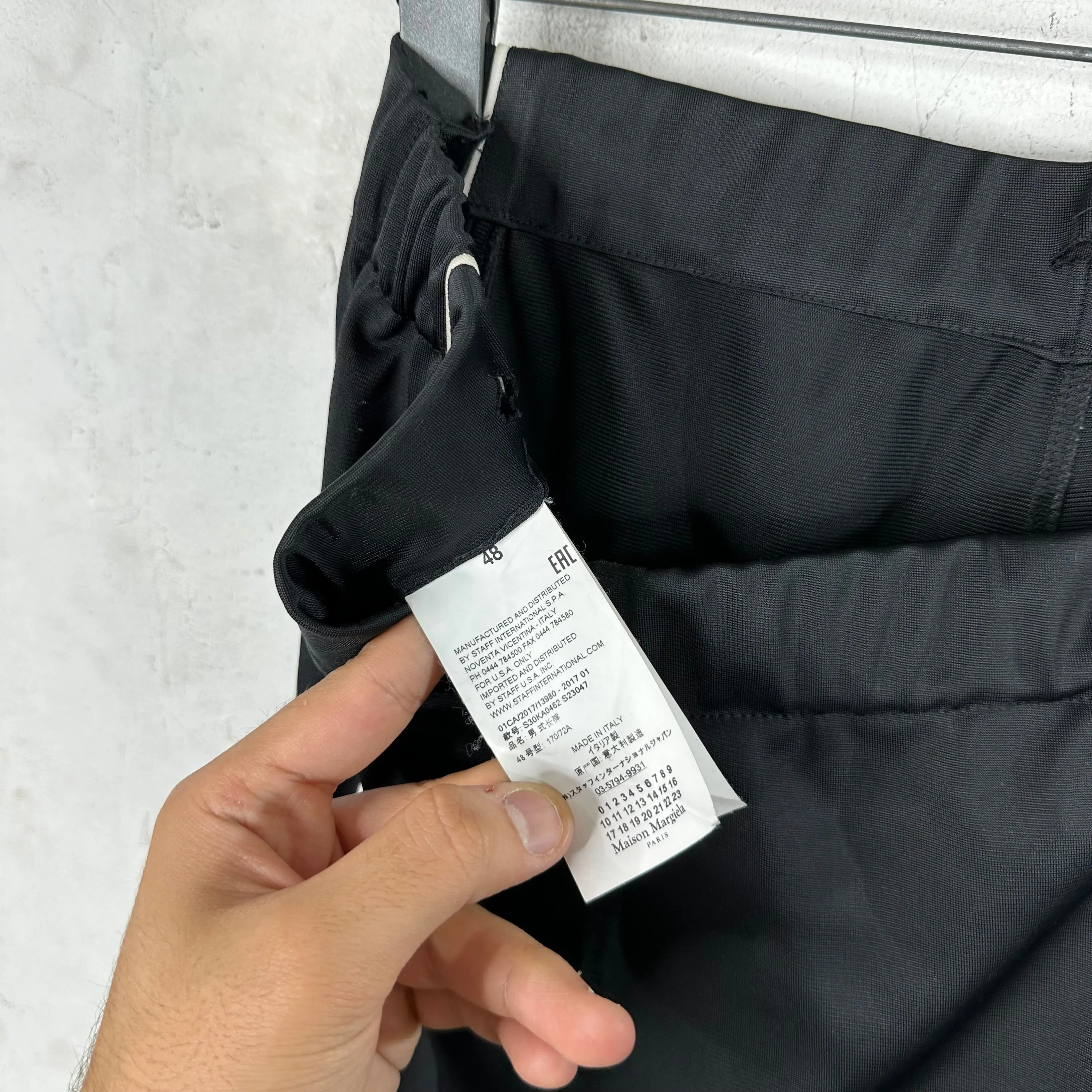 Margiela Pusher Tear Away Track Pants