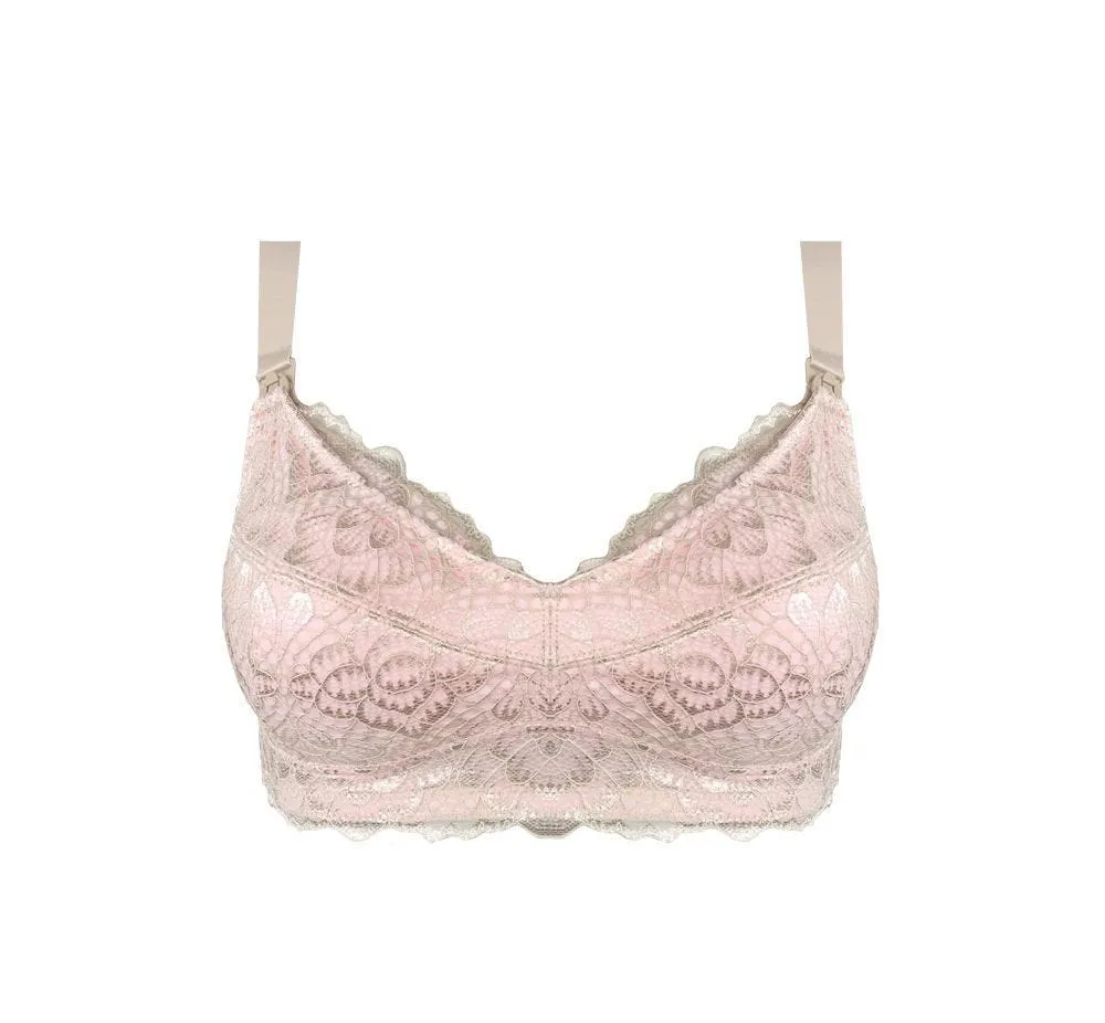 Maternity Bra - Premium Support - Almond Rose