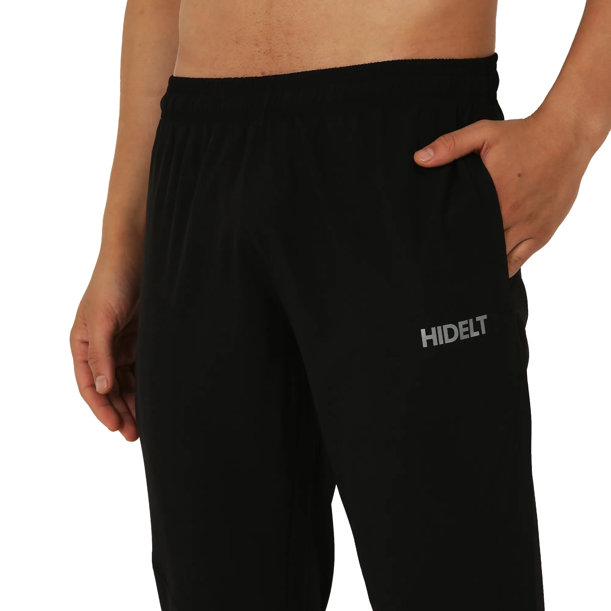 Men's Gym Wear Regular fit Track pants Black