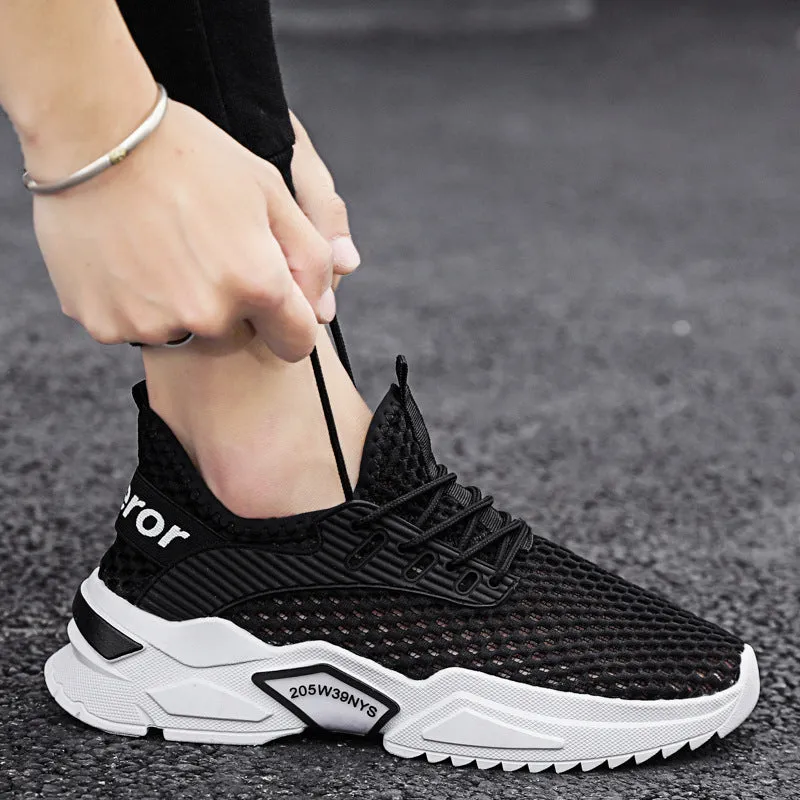 Men's Sneaks Fly-Knit Sneakers Male Spring Casual Shoes Male