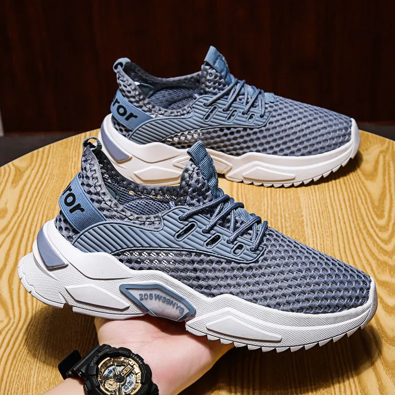 Men's Sneaks Fly-Knit Sneakers Male Spring Casual Shoes Male