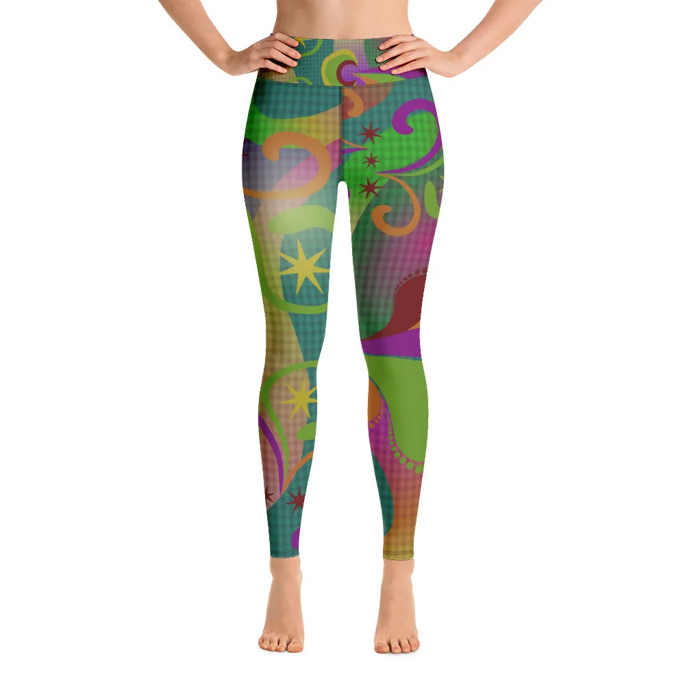 Paisley Yoga Leggings