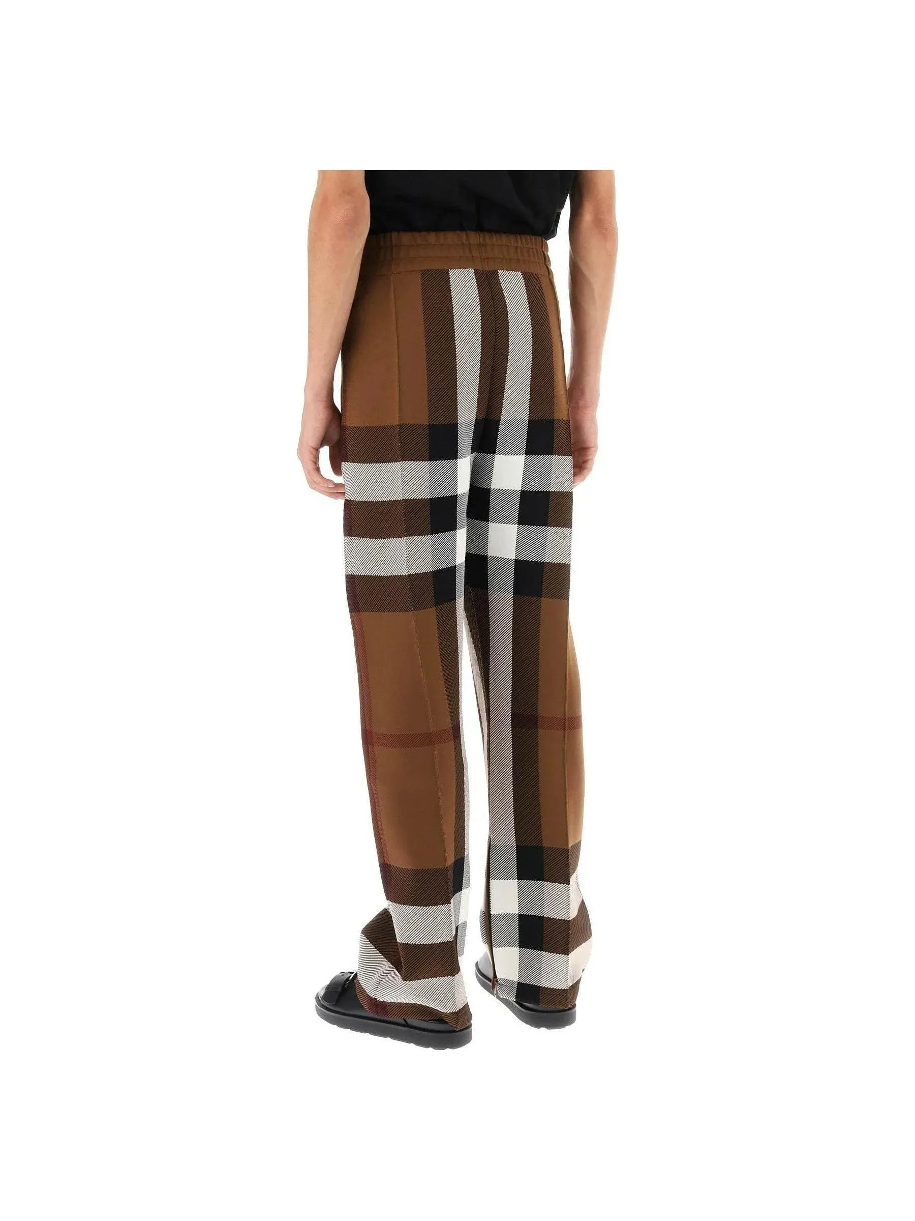 Plaid Track Pants